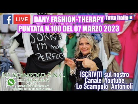 Puntata N.100🤩🥳🥳🥳  🎥  LO SCAMPOLO FASHION THERAPY - Tessuti Sartoriali e Abbigliamento Moda 🇮🇹