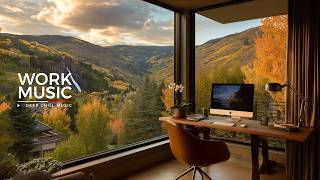 Work Music | Stop Mental Burnout & Lower Cortisol Levels for Stress-Free Productivity