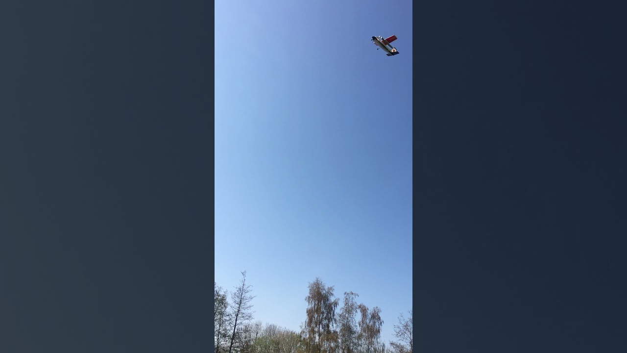 Trimming flight of Ray Malstrom designed semi scale model H.P.Herald