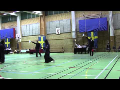 Kendo SM 2014, Teams, Semi - Shimbukan(Red) vs Wäsby(White) DEL 2