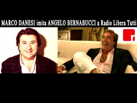 Marco Danesi imita ANGELO BERNABUCCI in radio