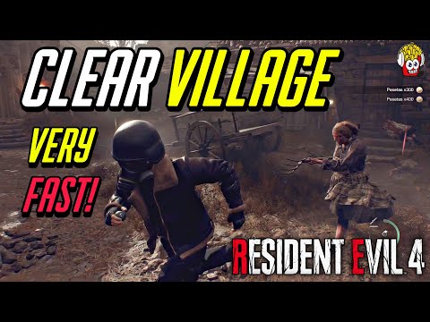 How to Clear the Village VERY FAST | Resident Evil 4 Remake S+ Professional