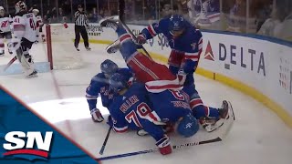 Rangers Stun Devils With Two Goals In Just Seven Seconds To Tie Game