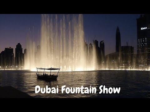 Dubai Fountain Show [Enrique Iglesias - Hero]