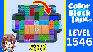 Solusi Level 1546 Color Block Jam