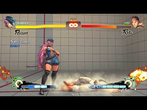 USF4 - Poison Day 1 Combo Video