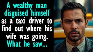 A rich man disguised himself as a taxi driver to find out where his wife was sneaking off to...