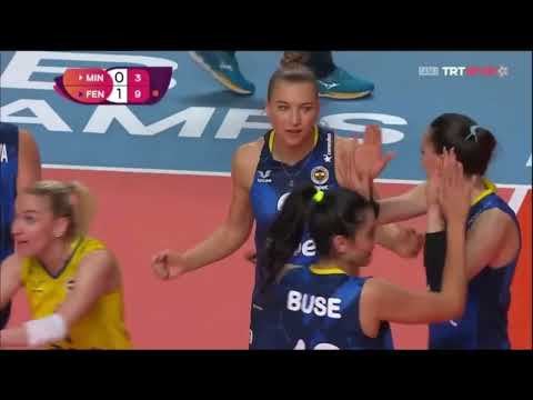 Fenerbahçe Opet vs Minas Tenis Clube | Sarı Lacivertlilerden Ace Şöleni