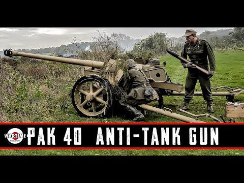WW2 German | Pak 40 75mm German  Anti-Tank Gun (WW2)