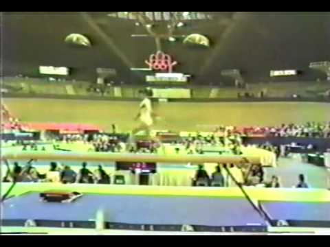 10th T JPN Maiko Morio BB - 1985 World Gymnastics Championships 9.325