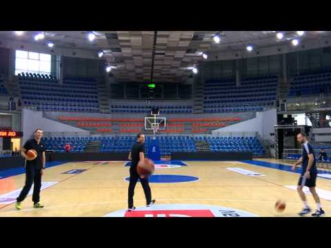 Kecman na treningu pogadja kao u najboljim danima