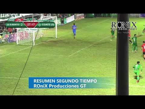 San Benito FC vs Coatepeque FC 18 de abril 2026