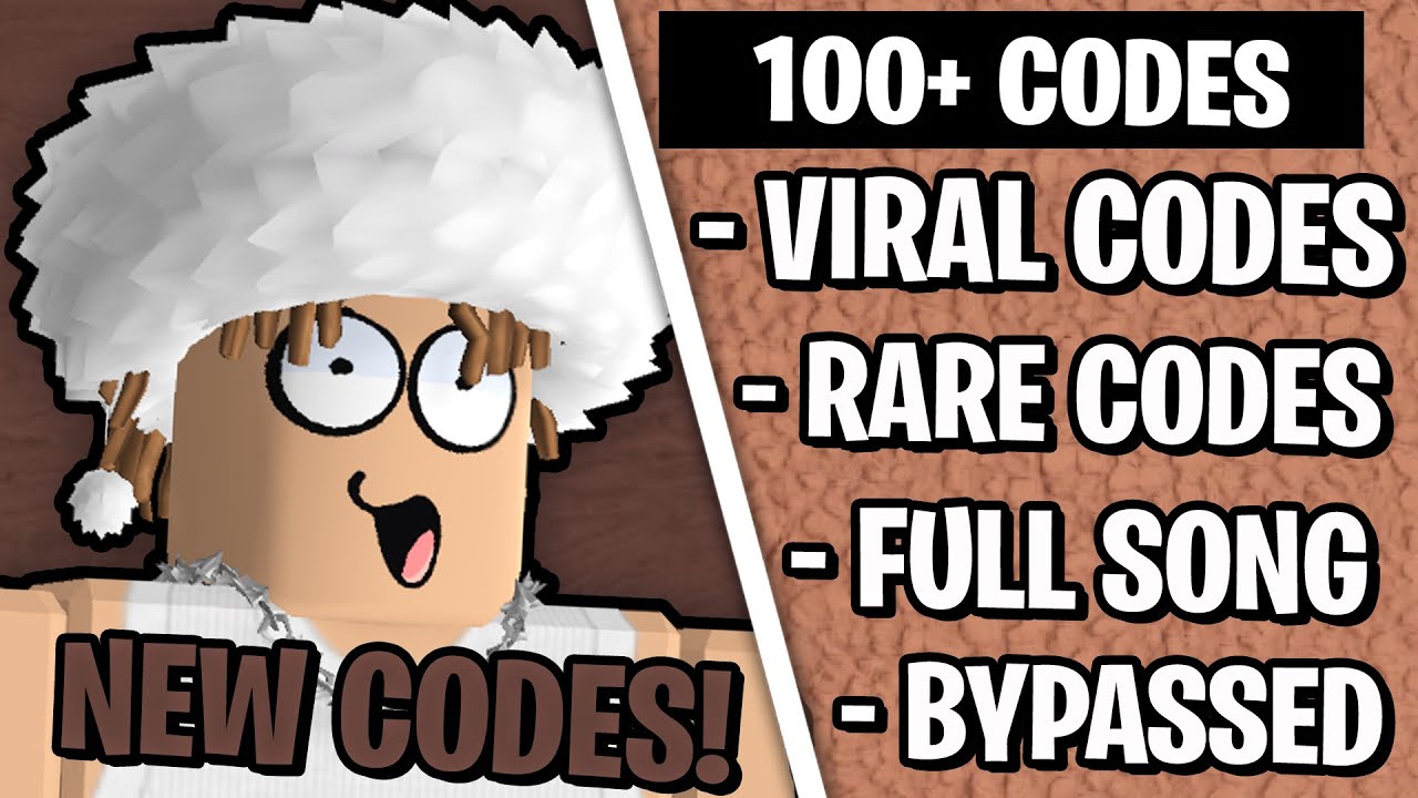 100+ POPULAR ROBLOX MUSIC CODES/IDS (JANUARY 2026)