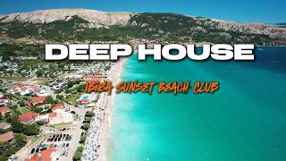 Ibiza Sunset Beach Club 🌅 Deep House / Nu Disco Mix (1 Hour)  | Muzlub Chill