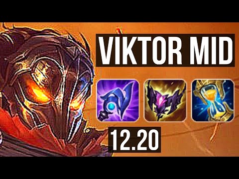 VIKTOR vs AKALI (MID) | Quadra, 300+ games | KR Master | 12.20
