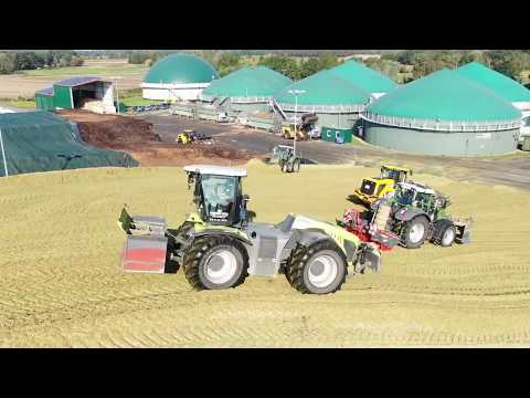 XXL Großeinsatz Maisernte 2019 BGA Rosche mit John Deere 9900 und 8600 LU Matthias Kühl