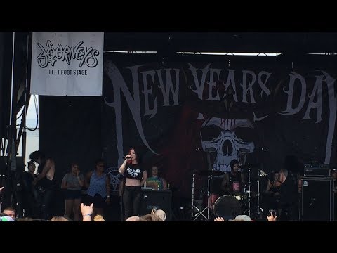 New Years Day - "Angel Eyes" (Live) Vans Warped Tour Chicago, IL 7/22/2017
