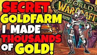 My Secret Goldfarm That Made Me THOUSANDS of Gold in TBC Classic