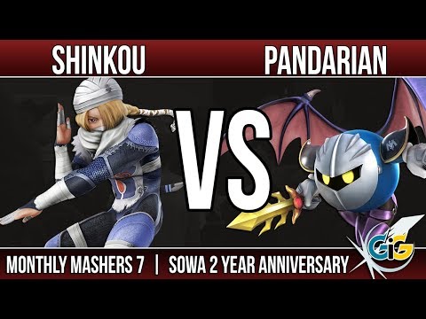 GiG- Monthly Mashers 7- Smash 4- Shinkou VS Pandarian
