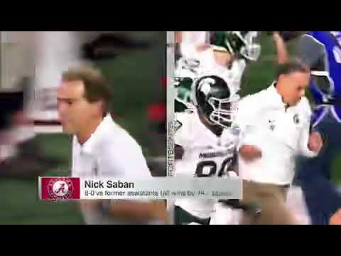 Alabama vs Michigan State Sportscenter highlights Cotton Bowl semifinal 2016