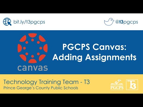 Pgcps Canvas Adding Assignment