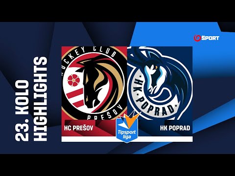 23. kolo: HC Prešov - HK Poprad 0:4 (0:3, 0:0, 0:1)