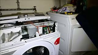 Bosch Waschmaschine Serie 8. Bullaugendichtung ersetzen.