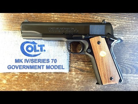 COLT 1911 - MK IV/SERIES 70 GOVERNMENT MODEL