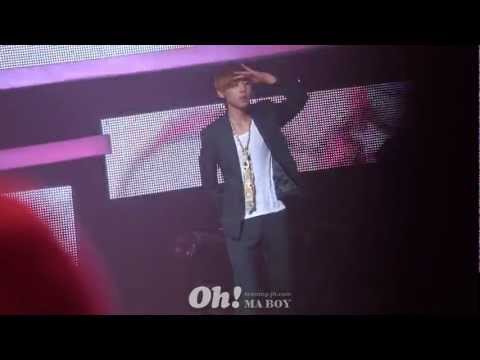 Oh!maBoy 110731 Inkigayo - Beautiful Girl (Changjo)