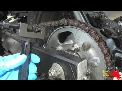 comment monter kit chaine moto