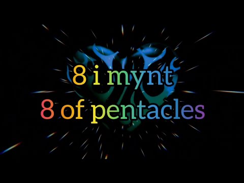 🎴8 i Mynt - 8 of Pentacles