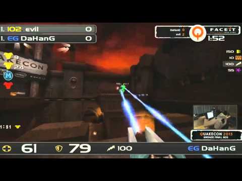 QuakeCon 2013 Duel (LB) Bronze Final Evil vs DaHanG (map 3 of 3) part1
