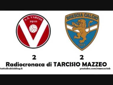 Varese-Brescia 2-2 di Tarcisio Mazzeo (3/12/2011) Radiocronaca da Radio 1 RAI