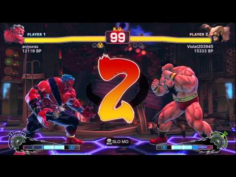 Violat [Zangief] vs anjyuras [Hakan] SSF4 Japanese Online Ranked Matches - TRUE-HD