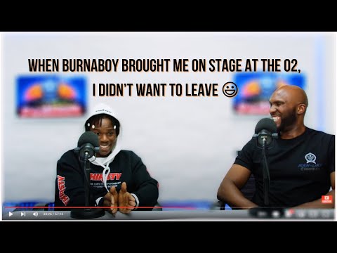 REMA  “  When Burnaboy brought me on stage at the O2 , I didn’t want to leave 😃“ EP 70