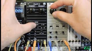 Video thumbnail for XaVCF Times Two Eurorack Filter Oberheim OB-Xa [Demo #2] by gstormelectro