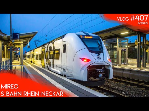 Im Siemens MIREO der S-BAHN RHEIN-NECKAR von Biblis nach Mannheim | TripReport | Vlog 407 Bonus