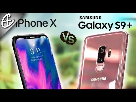 Samsung Galaxy S9 Plus vs iPhone X - Quick Look Comparison!