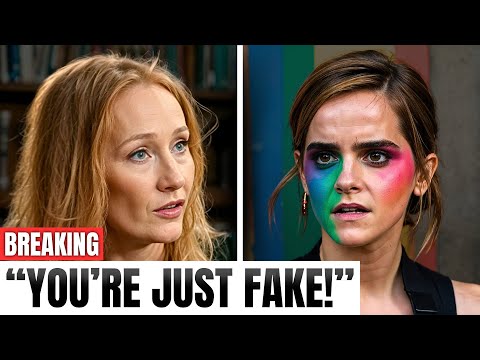 J.K. Rowling DESTROYS Emma Watson For Joining The Woke Mob On Live TV