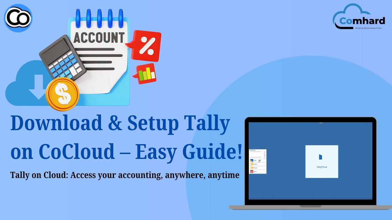 How to Download & Run Tally on Cloud | Tally Prime on Cloud with CoCloud!