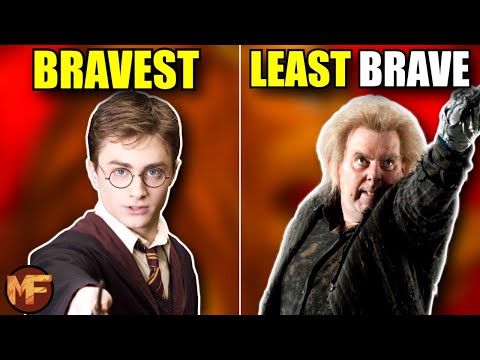 Ranking Every Gryffindor Character’s Bravery: Least Brave to Most Brave (Harry Potter Explained)
