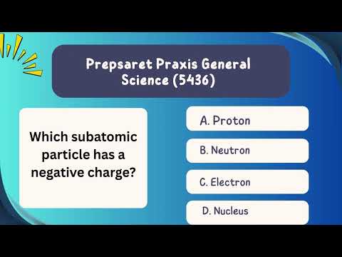 Praxis General Science (5436) practice questions