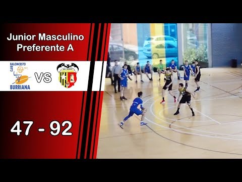 CB Burriana “A” - NB Paterna “A” Global Intergestion | Resumen Baloncesto Junior Valenciano