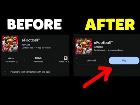 How to install eFootball on any android