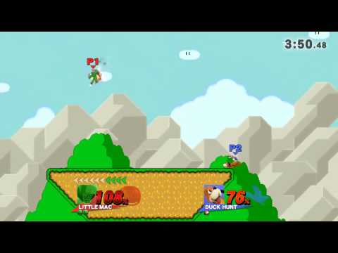 Little Mac unstoppable neutral B