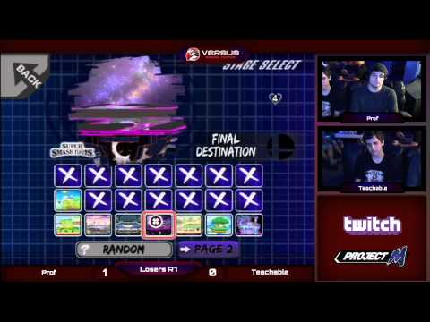 VS Weekly 9/25/14 - Losers R7- Prof (Mewtwo) vs Teachable (Metaknight) - ProjectM