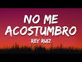 Rey Ruiz - No Me Acostumbro (Letra/Lyrics)