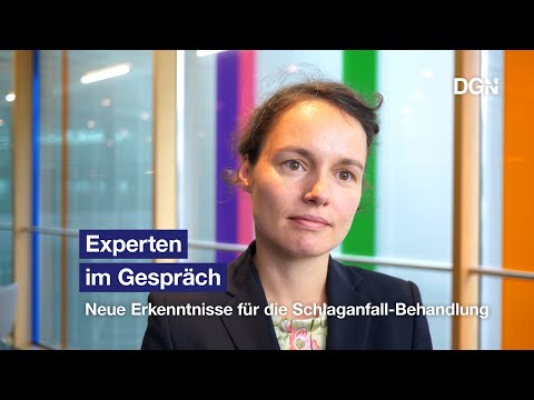 DGN: Neuste Erkenntnisse für die Schlaganfall-Behandlung mit Dr. med. Waltraud Pfeilschifter