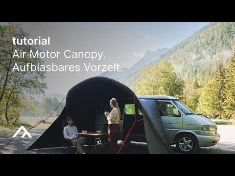 qeedo | Air Motor Canopy - The inflatable bus awning 🚌 - Tutorial