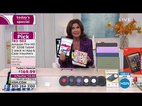 HSN | Electronic Connection featuring Amazon 10.03.2021 - 11 AM